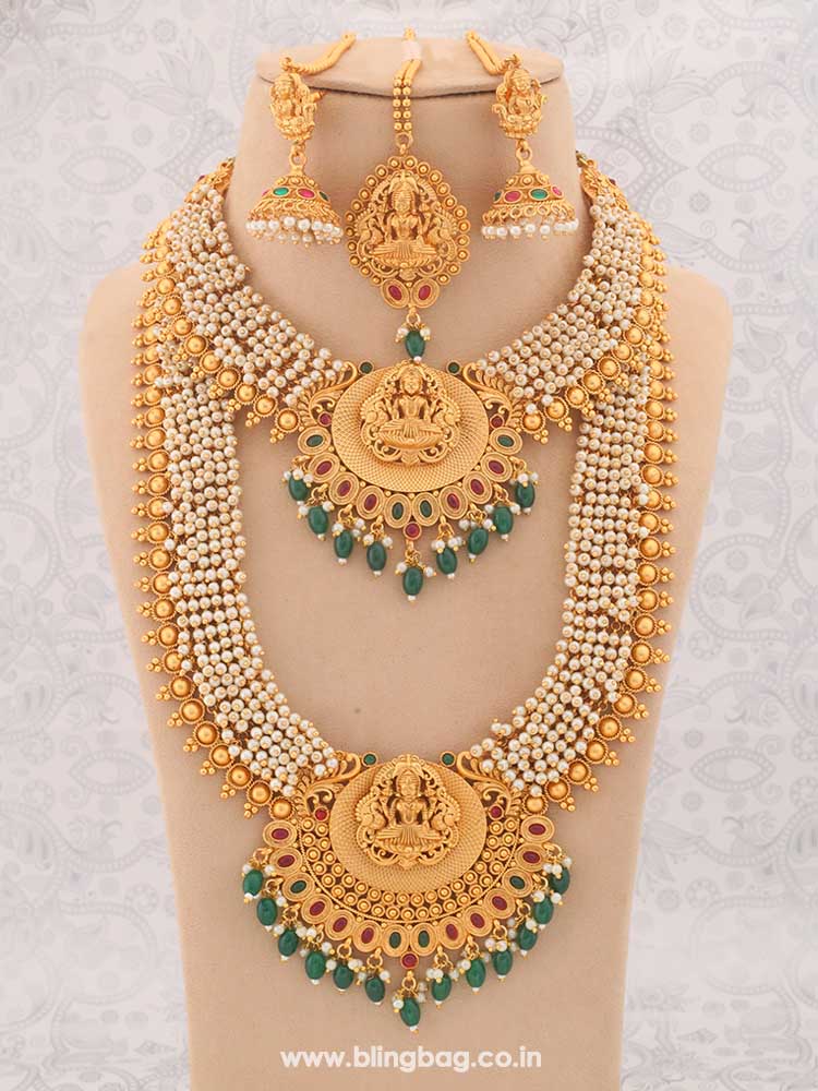 Multicolor Rekha Bridal Jewellery Set